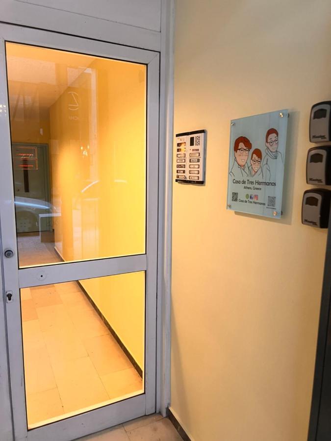 Casa De Tres Hermanos In The Heart Of 아테네 외부 사진