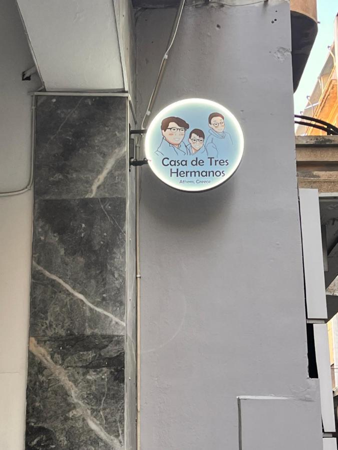 Casa De Tres Hermanos In The Heart Of 아테네 외부 사진